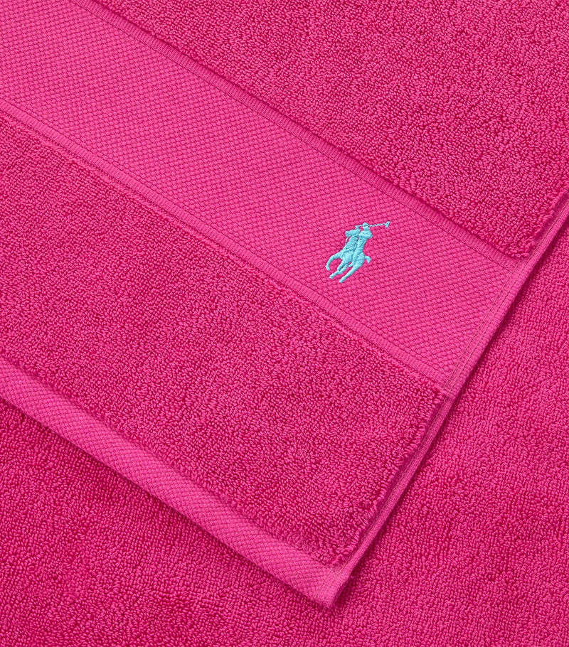 Ralph Lauren Polo Player bath sheet 90cm x 160cm, imported from the UK