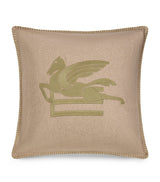 Etro Wool-Blend Embroidered Ribot Cushion 45cm x 45cm