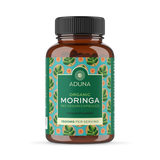 Aduna Vegan Moringa Leaf Capsules 180 Count Organic Dietary Supplement