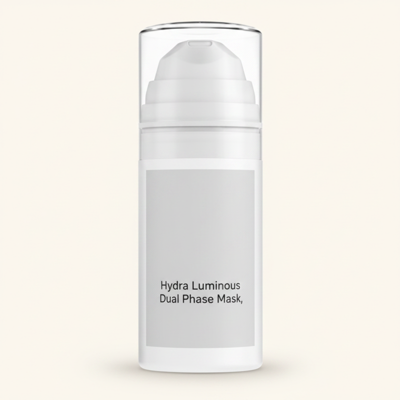No7 HydraLuminous+ Dual Phase Face Mask 100ml , imported from the UK