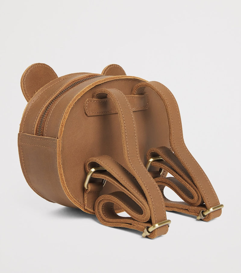 Donsje leather Kapi children's backpack - British product