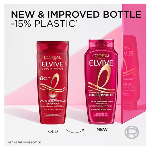 L'Oréal Paris Elvive Colour Protect Shampoo 400ml, UK version