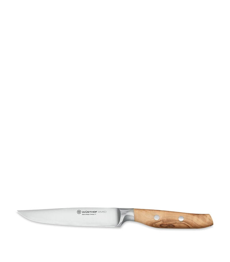 Wusthof Amici steak knife, 12cm length (British brand)