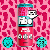 Fibe Fruit Punch 4 x 250ml 4 x 250ml