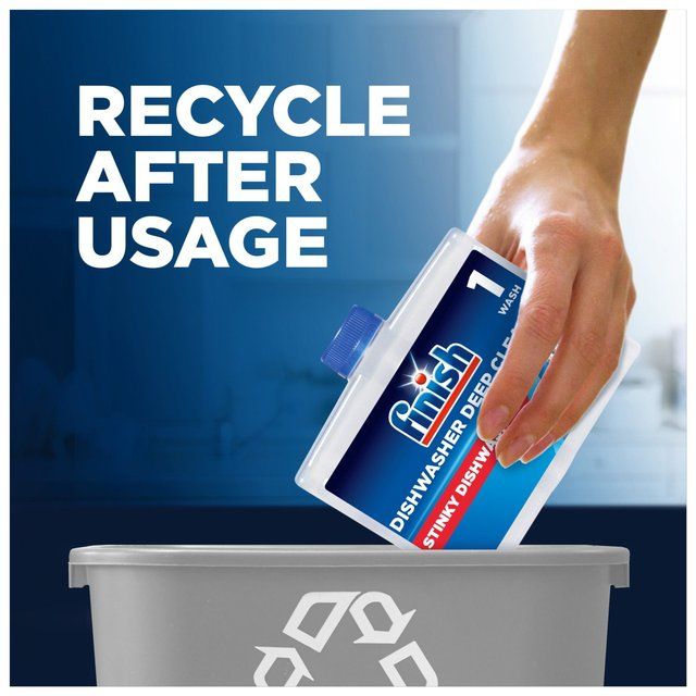 Finish Dishwasher Machine Cleaner Lemon Scent 2 x 250ml