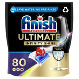 Finish Ultimate Infinity Shine Dishwasher Tablets 80 per pack