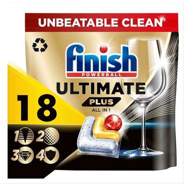 Finish Ultimate Plus All In One 18 per pack