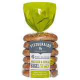 Fitzgeralds 6 Multiseed & Cereal Sliced Bagel Thins 6 per pack