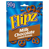 Flipz Milk Chocolate Covered Pretzels Pouch 90g