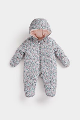 Floral Snowsuit