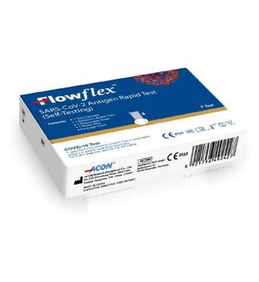Flowflex Antigen Rapid Test Lateral Flow Self-Testing Kit 1 Test