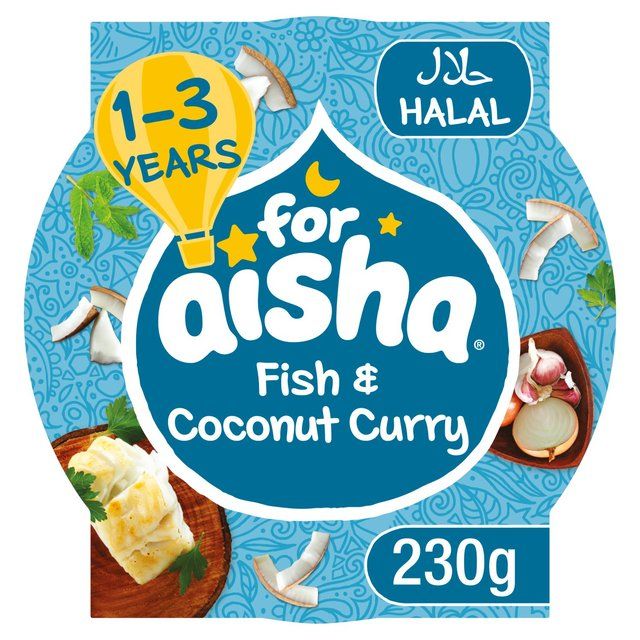 For Aisha Cambodian Fish & Coconut Curry Pot 12 mths+ 230g
