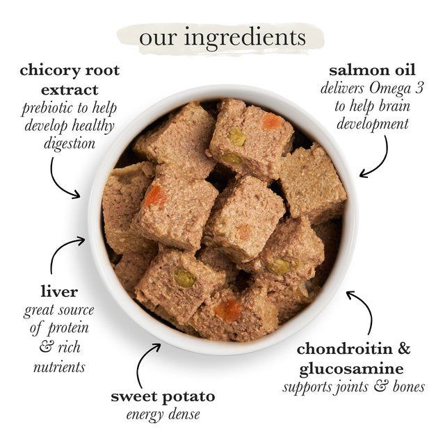 Forthglade Complete Puppy Grain Free Lamb with Liver Sweet Potato & Veg 395g