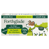 Forthglade Grain Free Adult Chicken & Lamb Small Wet Dog Food 8 x 150g