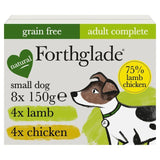 Forthglade Grain Free Adult Chicken & Lamb Small Wet Dog Food 8 x 150g