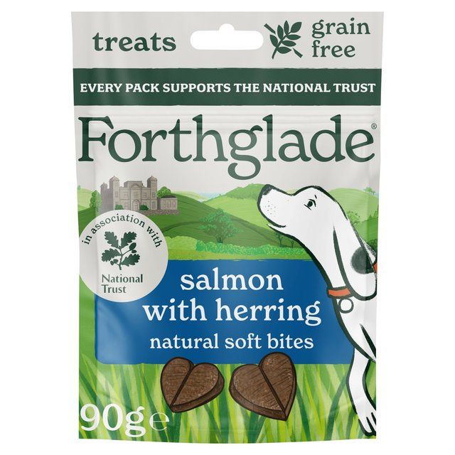 Forthglade National Trust Soft Bites Salmon with Herring Dog Treats 90g
