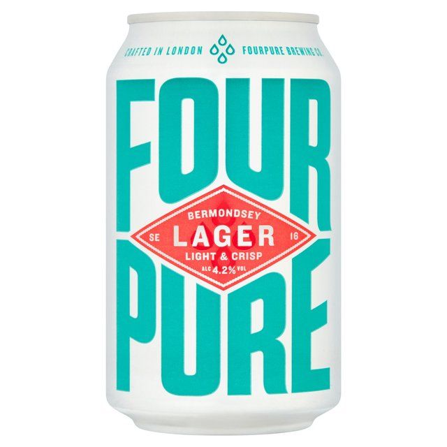 Fourpure Lager 4.2% 12 x 330ml