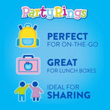 Foxs Biscuits Party Rings Minis Multipack 6 per pack