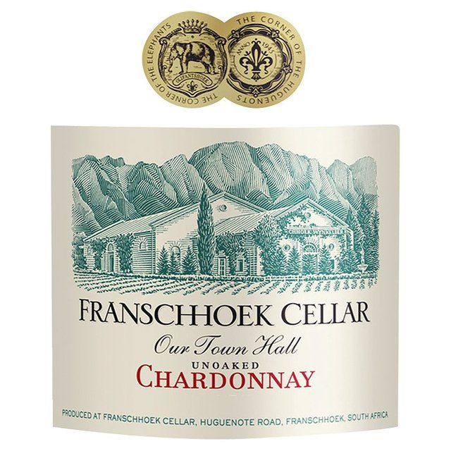 Franschhoek Cellar Unoaked Chardonnay 75cl