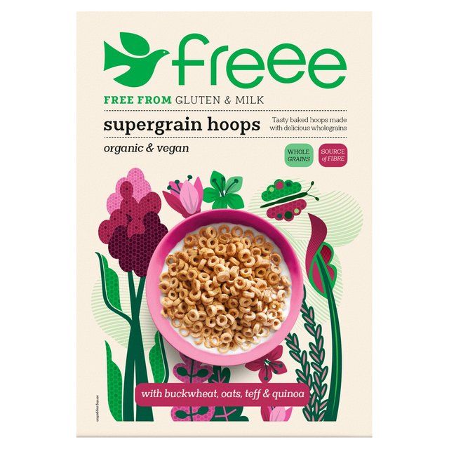 Freee Organic Gluten Free Supergrain Hoops 300g