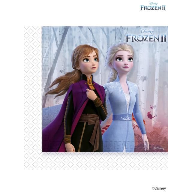 Frozen Anna & Elsa Paper Napkins 20 per pack