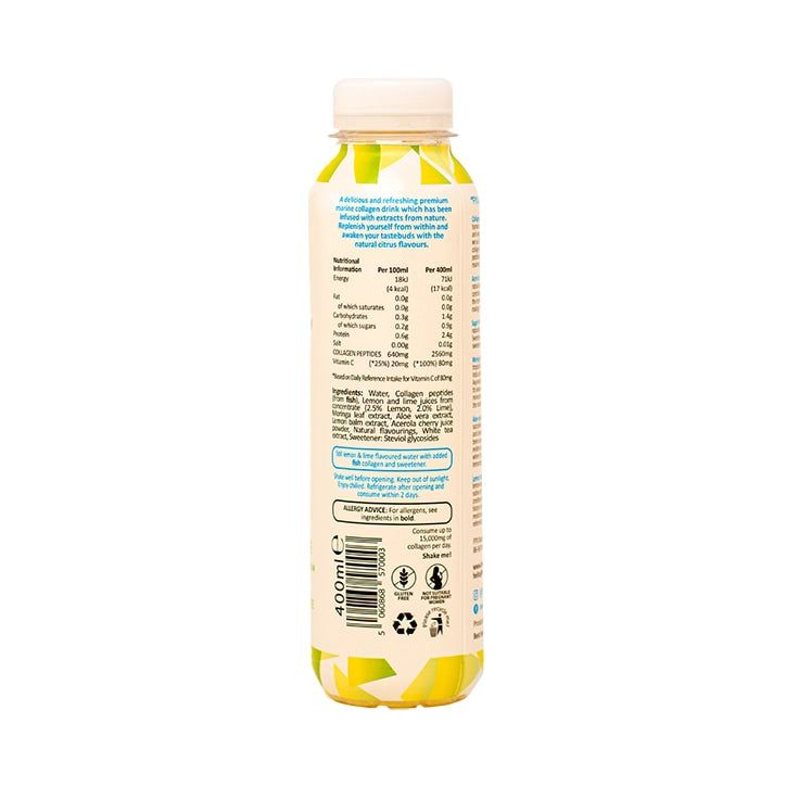 FYX Collagen Water Lemon & Lime 6x 400ml Berry / 6x400 ml