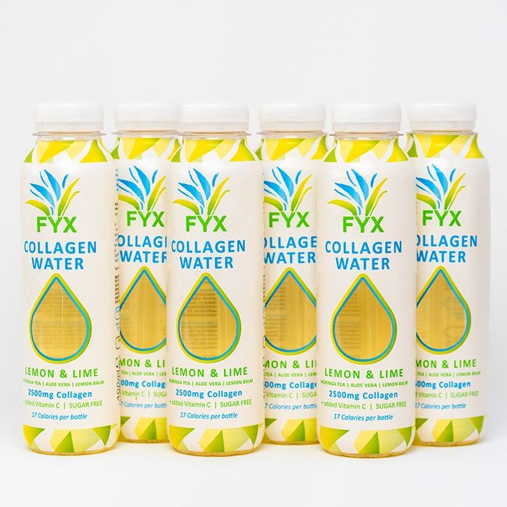 FYX Collagen Water Lemon & Lime 6x 400ml Lemon & Lime / 400 ml
