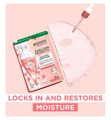 Garnier 2 Million Probiotic Fractions Repairing Face Sheet Mask 22g