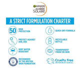 Garnier Ambre Solaire Invisible Protect SPF 50 Sun Spray Bottle 200ml