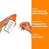 Garnier Ambre Solaire Invisible Protect SPF 50 Sun Spray Bottle 200ml