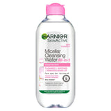 Garnier Micellar Water Facial Cleanser Makeup Remover For Sensitive Skin 400ml