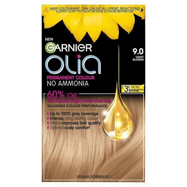 Garnier Olia 5.15 Frosted Chocolate Brown Permanent Hair Dye Light Blonde 9