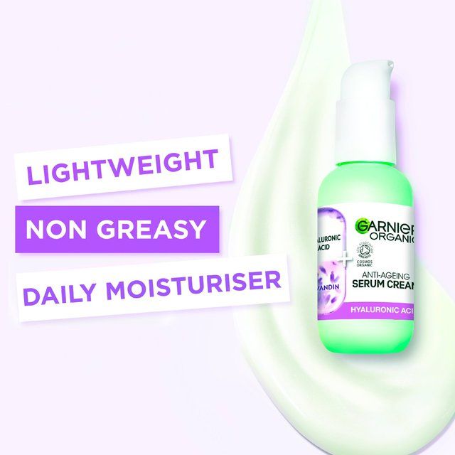 Garnier Organic Lavandin & Hyaluronic Acid Serum Cream 2in1 Formula 50ml