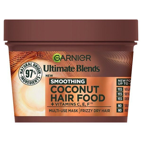 Garnier Ultimate Blends Hair Food Banana Hair Mask 390ml Smoothing Coconut
