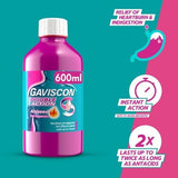 Gaviscon Double Action Aniseed Flavour 600Ml