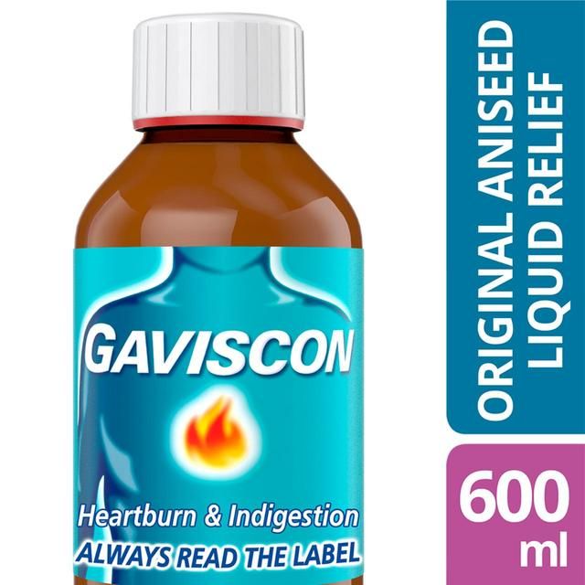 Gaviscon Liquid Heartburn & Indigestion Aniseed 600ml