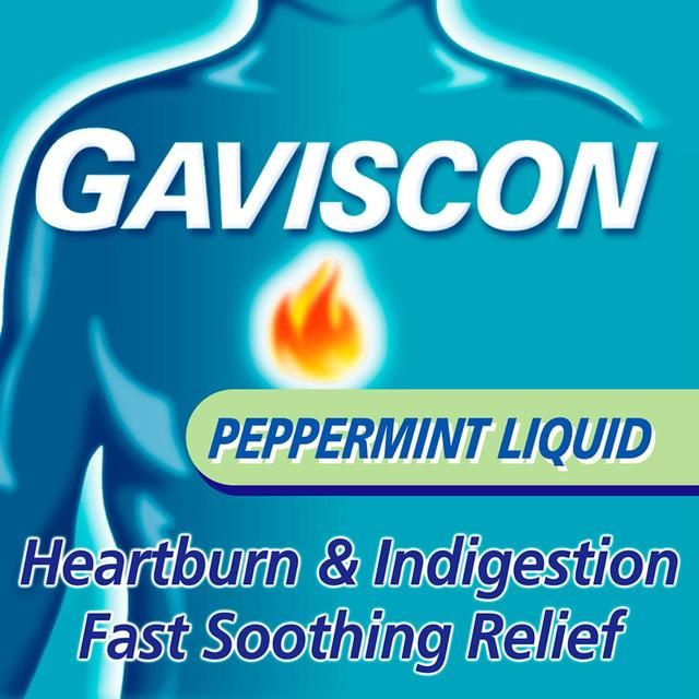 Gaviscon Liquid Heartburn & Indigestion Peppermint 600ml