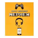 George Home Gaming Nephew Birthday Card