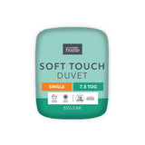 George Home Soft Touch Duvet - Single, 7.5 Tog