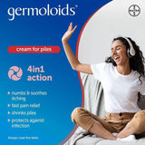 Germoloids Triple Action Haemorrhoids & Piles Cream 55g