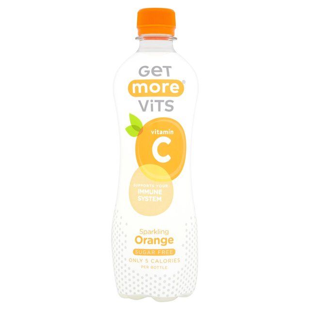 Get More Sparkling Vitamin C Water Orange 500ml