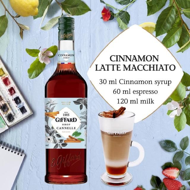 Giffard Cinnamon Syrup 1L