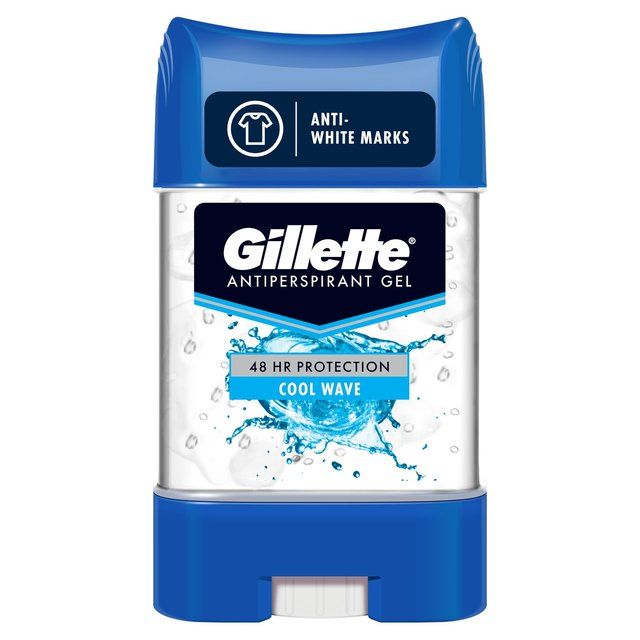 Gillette Antiperspirant & Deodorant Clear Gel Cool Wave 70ml