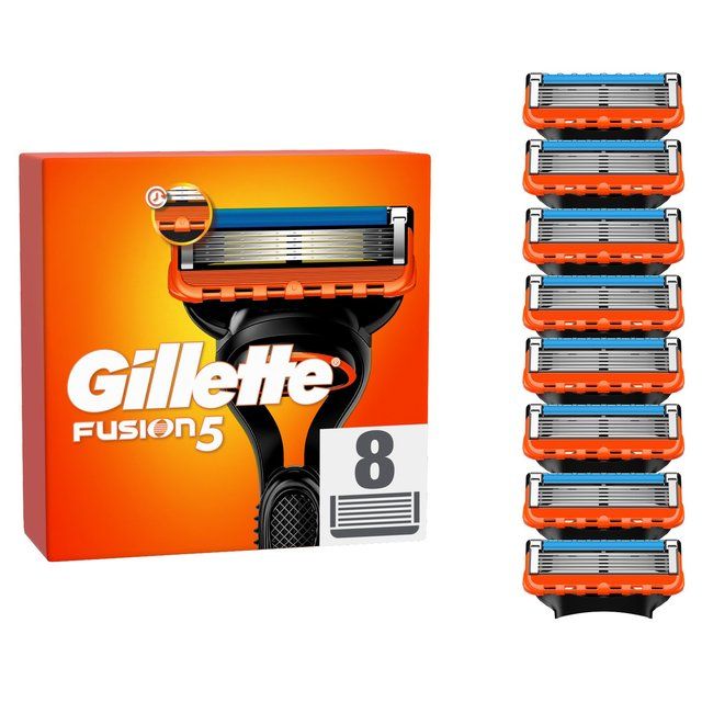 Gillette Fusion 5 Razor Blades 8 per pack