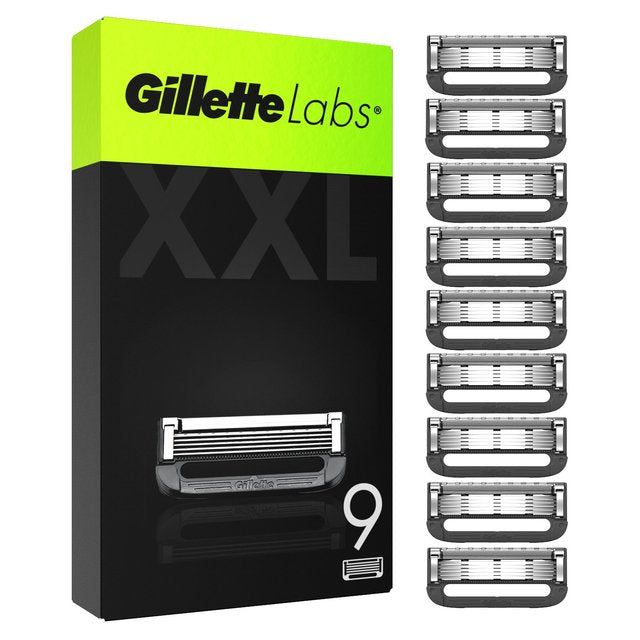 Gillette Labs Razor Blades Refill 9 per pack
