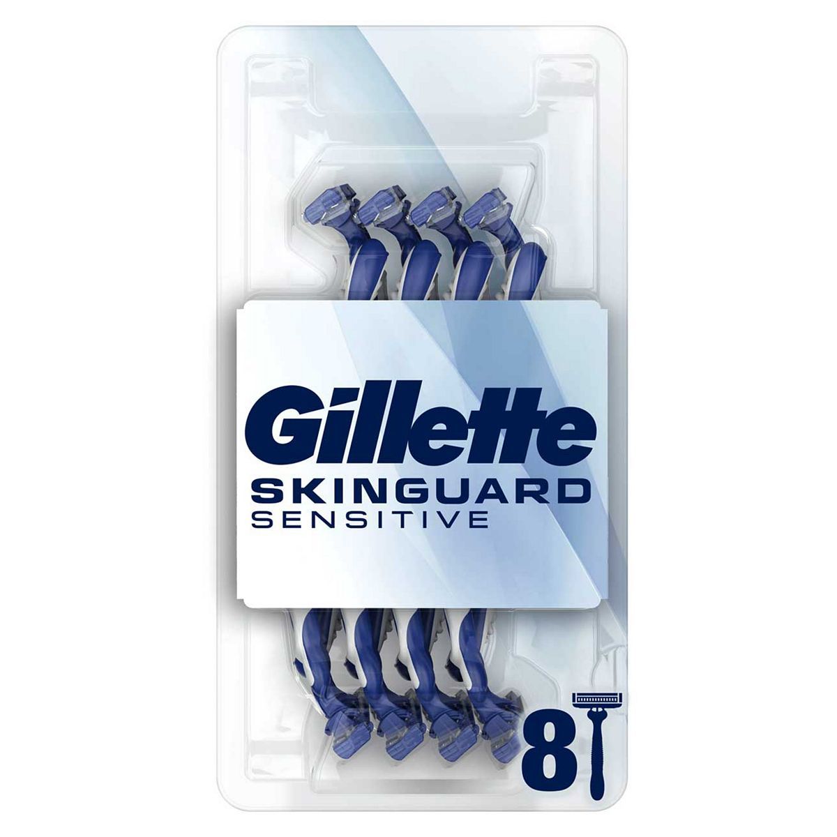 Gillette Skinguard Sensitive Disposable Razor x8