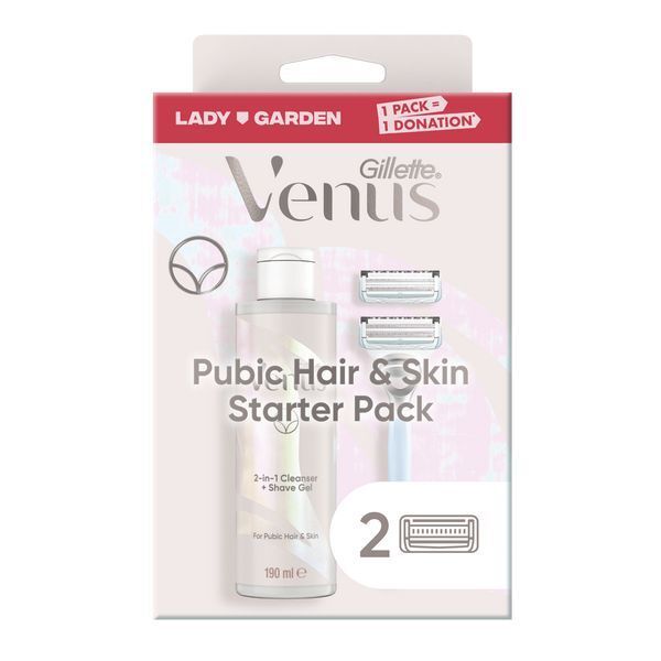 Gillette Venus For Pubic Hair & Skin Starter Pack