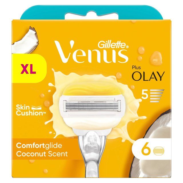 Gillette Venus & Olay Razor Blades 6 per pack