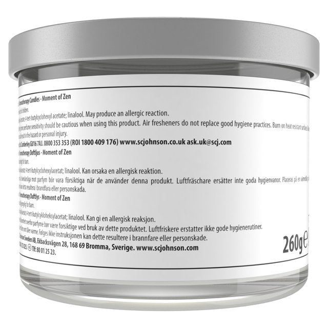 Glade Aromatherapy Candle Moment of Zen 260g