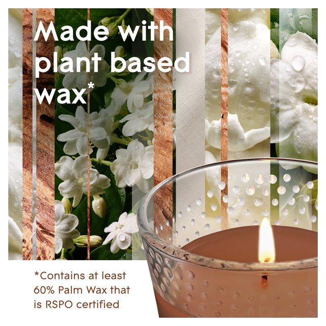 Glade Candle Sandalwood & Jasmine Air Freshener 129g